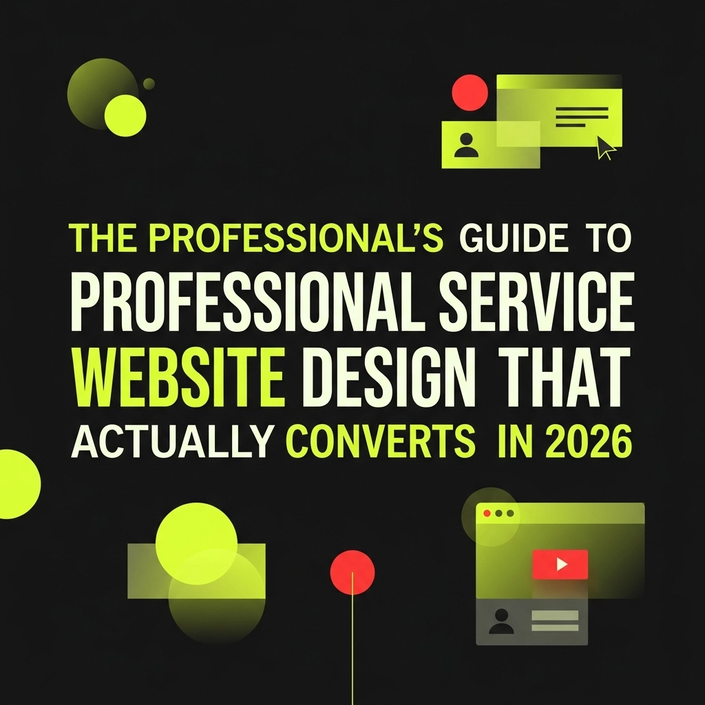 The Professional’s Guide to Professional Service Website Design That Actually Converts in 2026